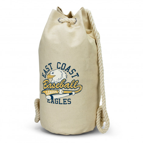 Riverside Canvas Barrel Bag - Image 2