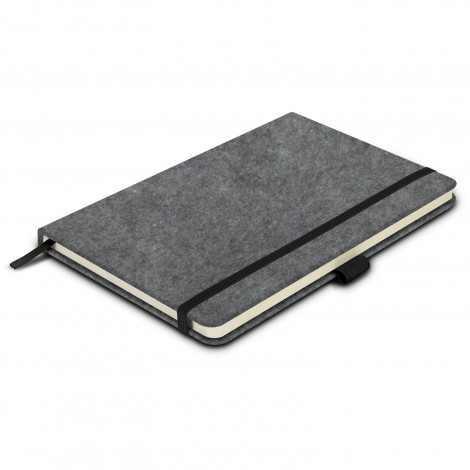 RPET Felt Hard Cover Notebook - Image 4