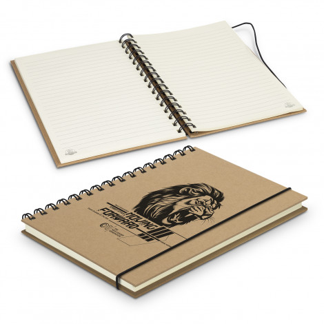 Sugarcane Paper Spiral Notebook - Image 2