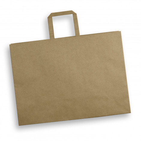 Extra Large Flat Handle Paper Bag Landscape - Image 6